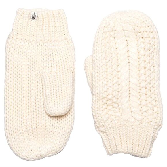 Women's The North Face Cable Minnasoft knit-fleece liner Mittens sz xsma… - Picture 1 of 11